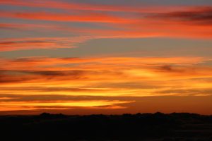 Sonnenaufgang auf dem Haleakalā auf Maui